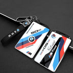 Car Keychain For BMW Card Key Protection Cover New X1/7 Series 5 4 3 Series X5 Shell X7 Buckle 535li Advanced NFC Five Series