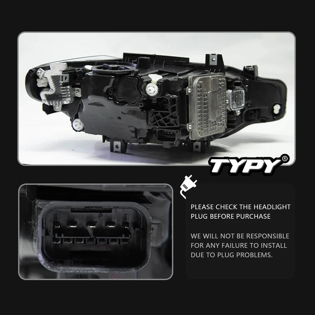TYPY Dynamic Signal Head Lamp Automotive Accessories Upgrade Modified New LED For BMW 3 Series F30 Headlight 2012-2019