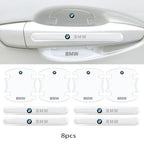 For BMW M M3 M5 X1 X3 X5 X6 E90 E91 E92 E93 M3 E60 Car Door Bowl Handle Protector Stickers Transparent Anti-scratch Film
