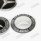 4pcs 56mm 75mm Car Wheel Center Hub Caps Cover Auto Accessories Mercedes Benz Amg C180 C200 C260 W108 W124 W126 W140 W168 W176