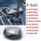 Audi Crystal Gear Shift Handle Head Lever A6 C8 A6L RS7 A7 Q8 S8 SQ8 Q7 RS6 A8L A4 A4L Q5L RS4 RS5 A5 S4 S5 SQ5