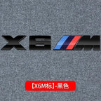 3D Metal Car Body Side Badge Body Rear Trunk Decor Sticker Modification For BMW M X1 X2 X3 X4 X5 E84 F26 E83 F25 E53 E70 E71 G02