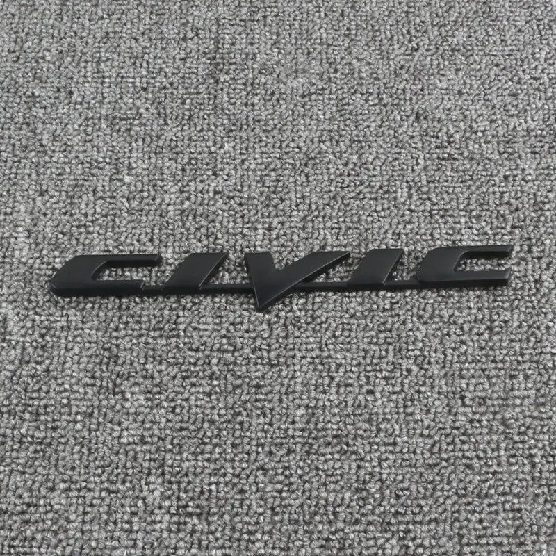 Car Emblem Decals VTEC IVTEC Metal Badge Sticker Accessories For Civic cb400 i-VTEC vfr800 cb750 Accord Odyssey CRV Pilot FIT