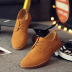 Zapatos de gamuza para hombre, zapatos de vestir de diseñador de lujo para hombre, zapatos clásicos cómodos para fiesta y boda, zapatos informales Oxford, zapatos planos de gran tamaño