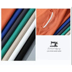 Fashionable casual men's sports suit short-sleeved T-shirt and outdoor summer sports shorts two-piece set daily casual