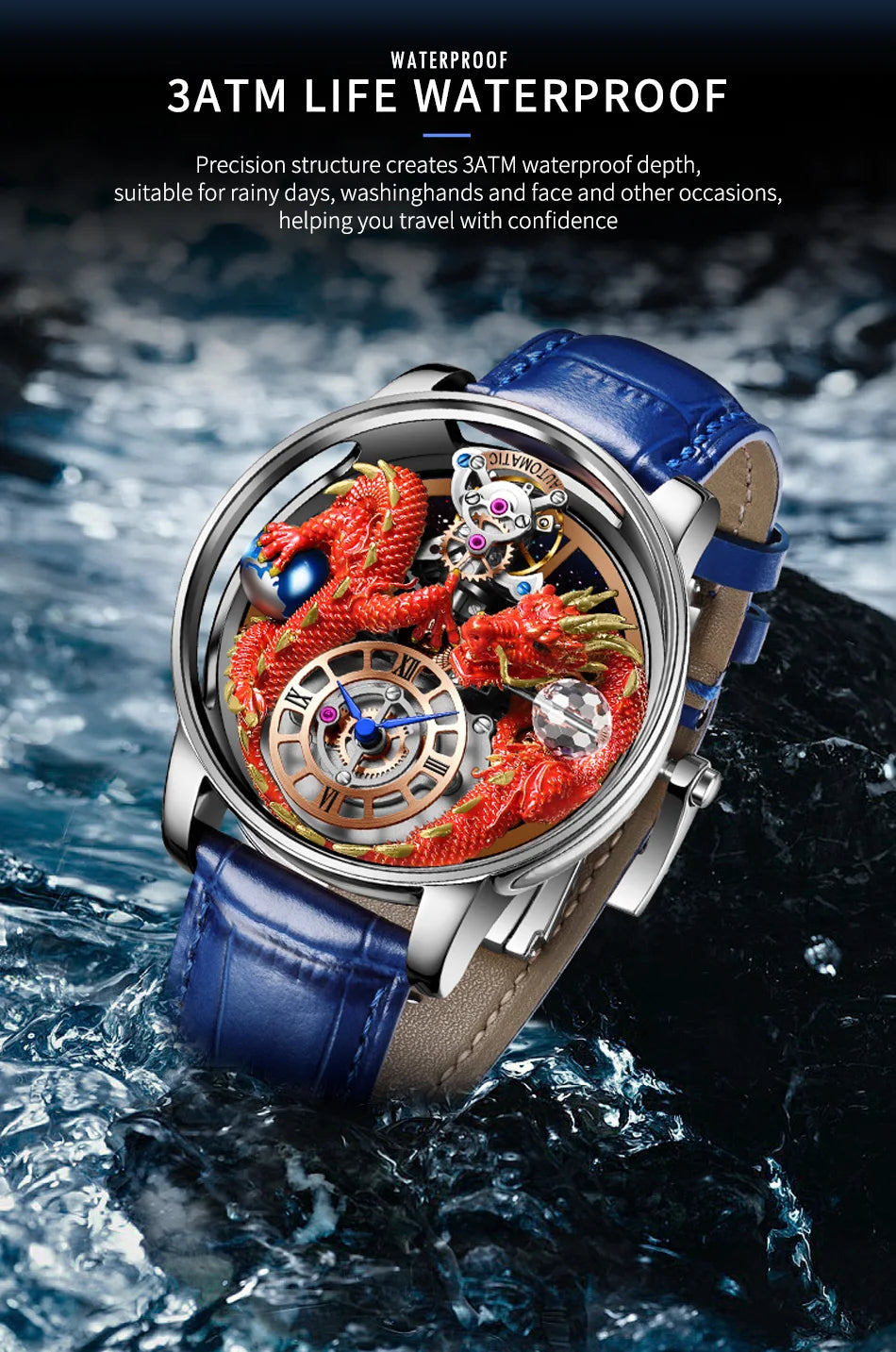 PINDU Design 2025 NEW Men Watch Diamond TourbillionTop Brand Luxury Astronomia Quartz Watch Men sapphire glass waterproof Watch