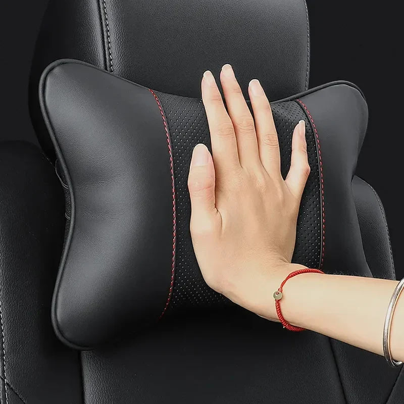 1Pcs Car Seat Headrest Auto Logo Neck Pillow For Ford Raptor F150 2019 2020 2021 2022 2023 2018 car accessories interior