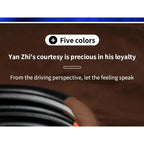 For Ford Mondeo Focus Raptor Puma Edge Explorer Ecosport Ranger F150 Kuga Car Suede Carbon fiber Anti-slip Steering Wheel Cover
