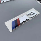 3D Emblem Car Fender Side Rear Trunk Badge M Logo Sticker Number Decal For BMW M1 M2 M3 M4 M5 M6 M7 Performance Auto Accessories