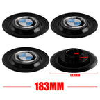 4Pcs 183mm Floating Car Wheel Center Caps Rims Hub Cover For BMW 50TH M Performance M3 M5 M6 F01 F20 F10 F13 F15 F16 F30 F34 F32