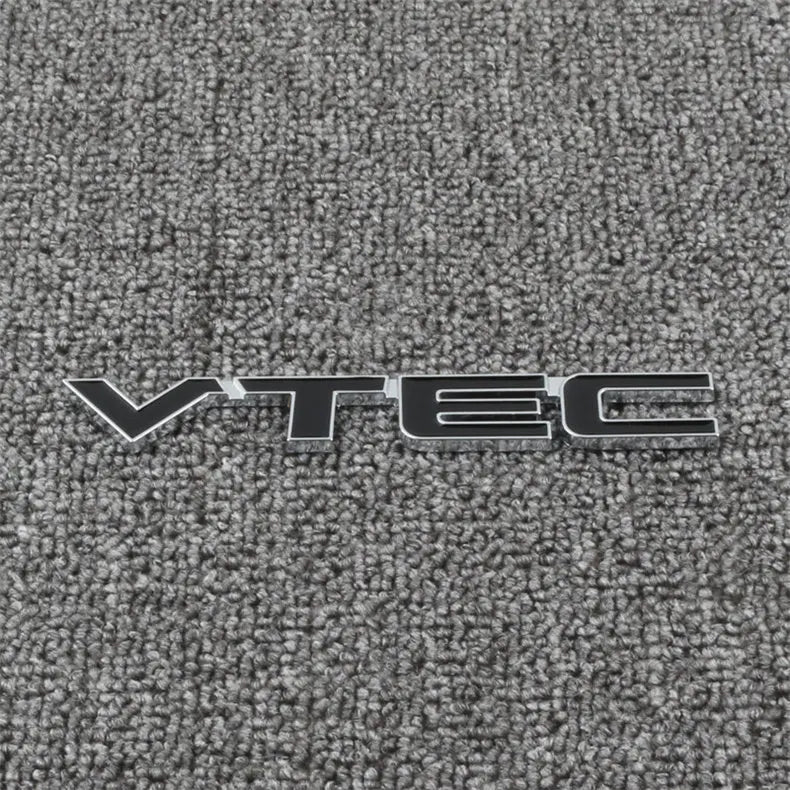 Car Emblem Decals VTEC IVTEC Metal Badge Sticker Accessories For Civic cb400 i-VTEC vfr800 cb750 Accord Odyssey CRV Pilot FIT