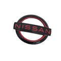 Car Front Grille Emblem Rear Trunk Badge Cover Steering Wheel Sticker for Nissan Qashaqai Sylphy X-trail Note Elgrand Leaf Teana