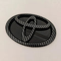 Modified Black Bottom Front Grille Badge Trunk Car Logo Suitable for Toyota RAV4 CAMRY COROLLA LANDCRUSER RAV4 VIOS SIENNA YARLS