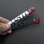 Car Front Grille Badge Decoration Trims Grill Sticker Auto Exterior Parts For Nissan Nismo Leaf X-trail Qashqai Note Juke Sentra