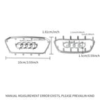 Car Styling Steering Wheel Center Logo Cover Replacement Trim Accessories For Audi Sline TT A3 A5 A7 Q3 Q5 Q7 Q8 A4L A6L A8L Q5L