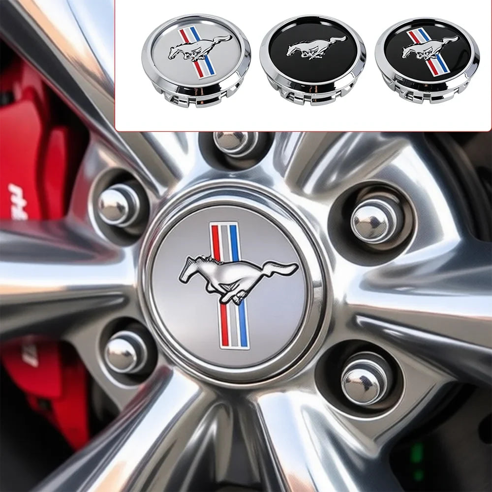 4pcs 54/68MM Car Wheel Center Hub Caps Badge Auto Tire Hubcap Accessories for Ford Focus 2 3 4 MK2 MK3 MK5 Fiesta MK7 Mondeo