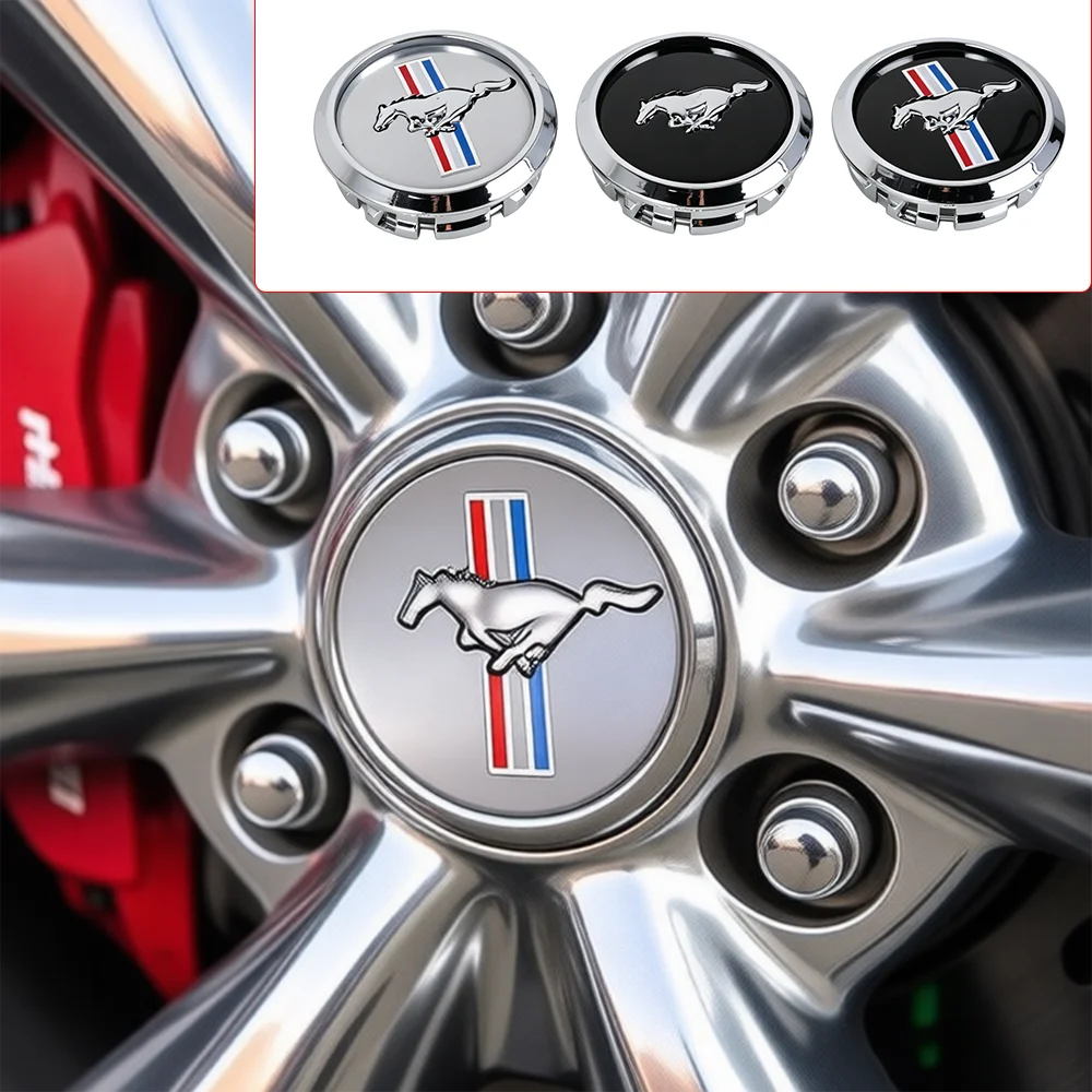 4pcs 54/68MM Car Wheel Center Hub Caps Badge Auto Tire Hubcap Accessories for Ford Focus 2 3 4 MK2 MK3 MK5 Fiesta MK7 Mondeo