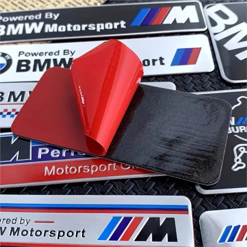 1Pcs 3D Metal Rear Trunk Body Decal Sticker Accessories For BMW X1 X2 X3 X4 X5 X6 X7 iX3 E39 E46 E60 E70 E90 E92 F07 F10 F20