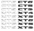 3D Car Rear Trunk Sticker Logo Letters Decals Badge For Cadillac CT4 CT5 CT6 CTS XT4 XT5 XT6 XTS ATS AWD 25T 28T 40T Accessories