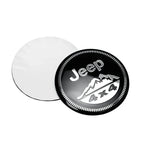 4pcs Car Styling Wheel Center Hub Caps Tire center Covers Hubcap For Jeep Grand Cherokee Wrangler JK Gladiator Compass Renegade