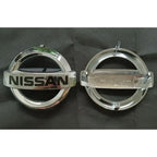 3D ABS New Emblem Car Front Rear Logo for Nissan Tiida Sentra Teana X Trail T30 T32 Almera Kicks Micra Qashqai J10 J11 Leaf Juke