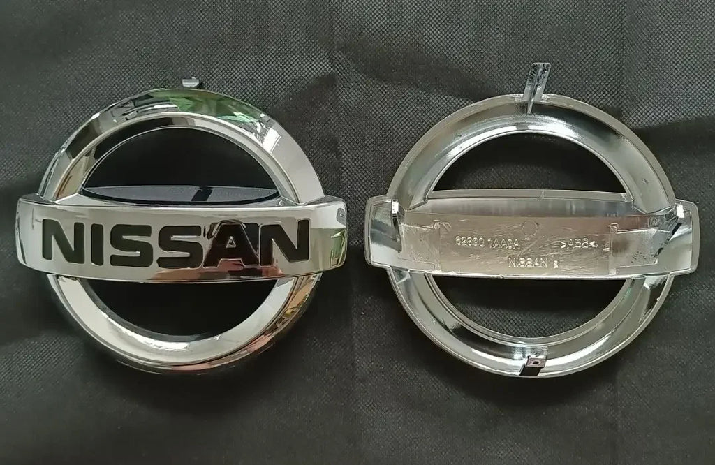3D ABS New Emblem Car Front Rear Logo for Nissan Tiida Sentra Teana X Trail T30 T32 Almera Kicks Micra Qashqai J10 J11 Leaf Juke