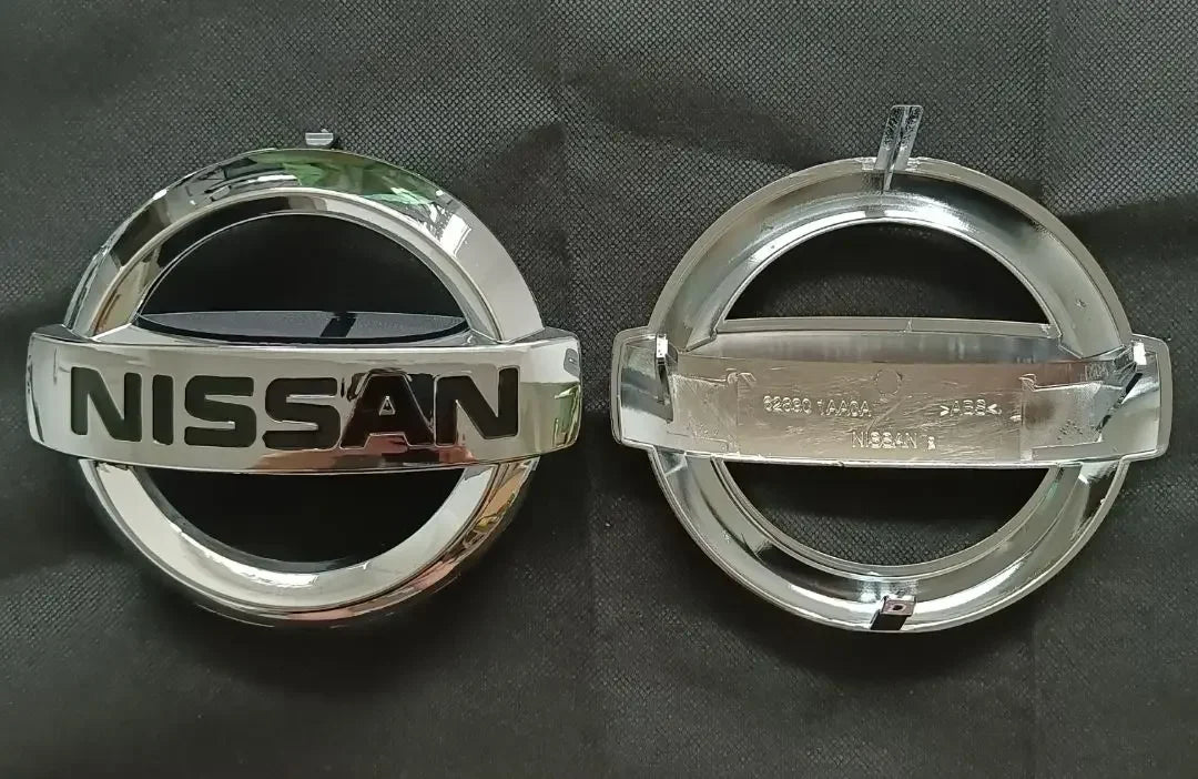 3D ABS New Emblem Car Front Rear Logo for Nissan Tiida Sentra Teana X Trail T30 T32 Almera Kicks Micra Qashqai J10 J11 Leaf Juke