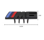 3D Car Front Grille M Badge Emblem Decoration Accessories For bAB-BMW M M1 M2 M3 M4 M5 M6 M7 E39 E87 E60 E46 E53 E90 F10 F20 F25