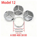 4Pcs 60mm 75mm Car Wheel Center Hub For Mercedes Benz AMG class W205 W203 GLC GLK W206 W220 W211 A180 Cap Rim Cover Accessories