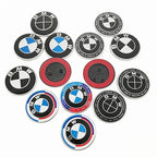 Car Sticker Easy Installation 82mm For BMW Hood Bonnet Logo Emblem Badge  Ultra Durable Anti-Rust Waterproof Front Accessory
