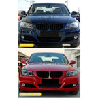 Pair Gloss Matt Carbon Black 3 Color Front Kidney Grille For BMW E92 E93 M3 2006-2009 Racing Grills