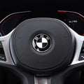 45mm Car Steering Wheel Emblem Sticker Accessories For BMW E36 E39 E46 E53 E60 E90 E83 F10 F20 F21 F30 F35 M3 M5 X1 X3 X4 X5 X6