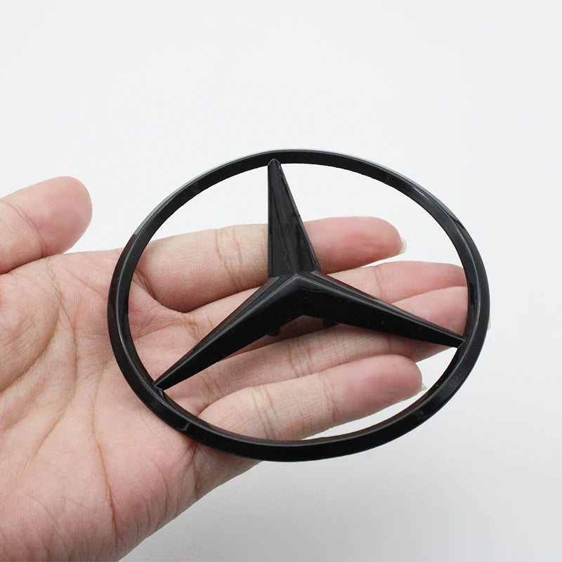 1Pcs ABS Car Rear Decal Trunk Emblem Sticker Mercedes Benz Replace Accessories For W204 W222 W205 W177 W212 W213 X253 W203 W176