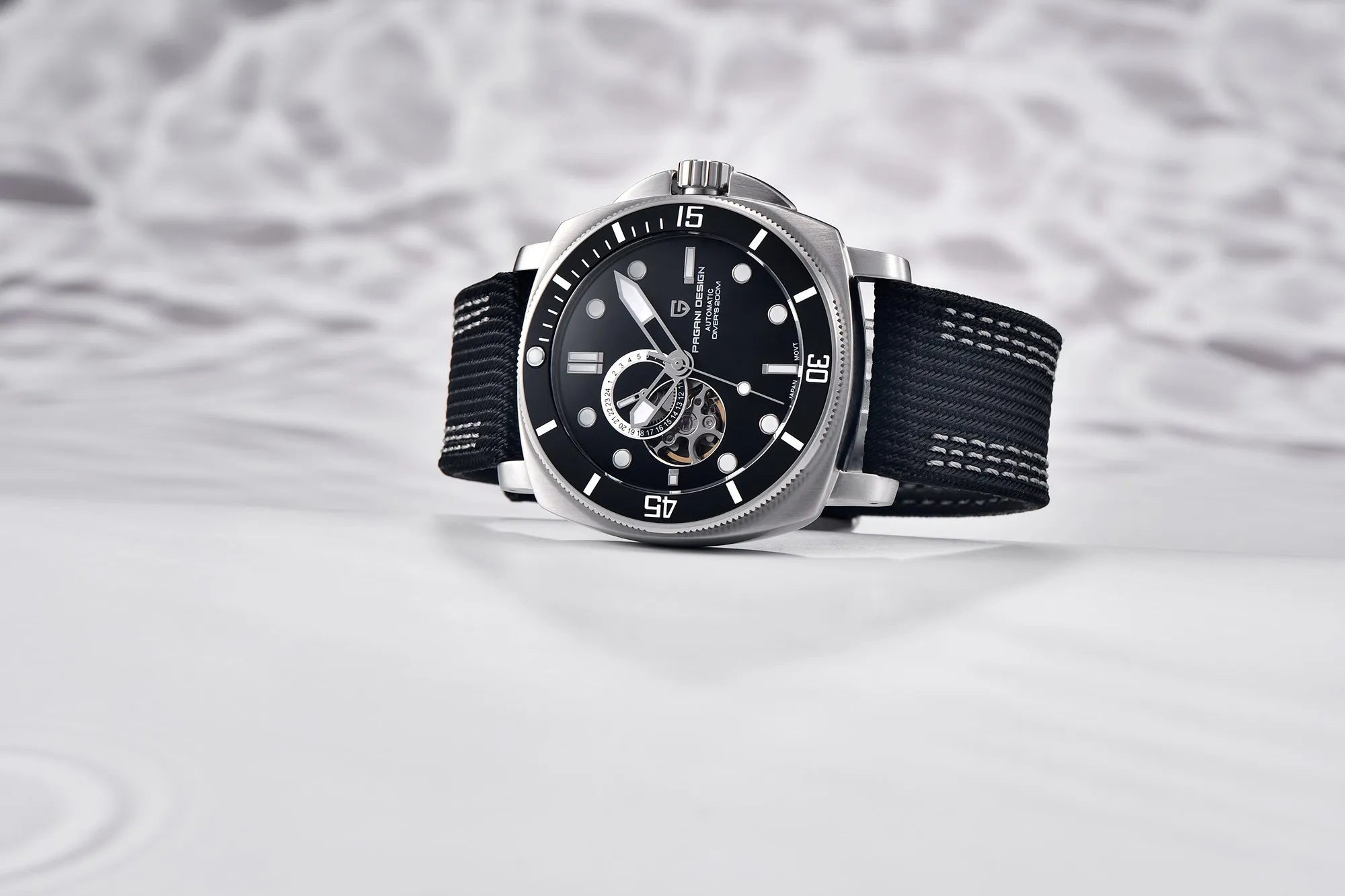 PAGANI DESIGN 2026 New NH39 Sports Automatic Men's Mechanical Watch Sapphire Stainless Steel 200m Waterproof Sports Reloj Hombre