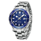 LIGE Men Watch Business Date Watch for Men Luxury Sport Quartz Watches Waterproof Luminous Silicone Wristwatch Relogio Masculino