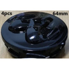 4pcs 63/64mm SR RT Car Wheel Center Hub Caps for Charger Journey Nitro Caliber Challenger Caravan Durango Chry-sler 300 Hub Caps