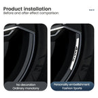 4Pcs Metal Car Wheel Hub Sticker Decorative Accessories For Mercedes Benz AMG GLE GLC W205 W206 W203 W204 W210 W212 W213