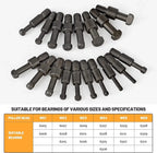 21 in1 Bearing Disassembly Puller Tool Inner Hole Removal Tool Three-jaw Puller Set
