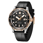 LIGE Men Watch Business Date Watch for Men Luxury Sport Quartz Watches Waterproof Luminous Silicone Wristwatch Relogio Masculino