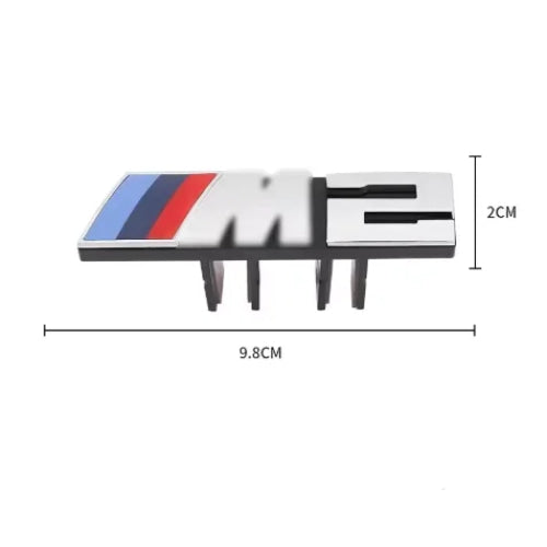 3D Car Front Grille M Badge Emblem Decoration Accessories For bAB-BMW M M1 M2 M3 M4 M5 M6 M7 E39 E87 E60 E46 E53 E90 F10 F20 F25