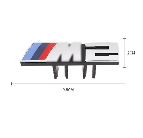 3D Car Front Grille M Badge Emblem Decoration Accessories For bAB-BMW M M1 M2 M3 M4 M5 M6 M7 E39 E87 E60 E46 E53 E90 F10 F20 F25