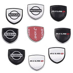 1pcs new metal 3D Car Fender side logo Car door Emblem Rear emblem car window sticker styling Accessories For Nissan nismo