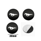 4pcs 56mm 60mm 54mm For Ford Ranger Focus Kuga Mustang Mondeo Fusion Esco Logo Car Wheel Center Hub Cap Rim Cover Emblem Sticker