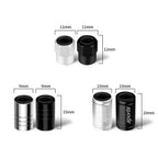 4pc Mustang Logo Tire Valve Caps Aluminum Alloy Dustproof Car Wheel Air Stem Cover For Ford Focus ST Mk7 Everest Kuga Fiesta Mk3