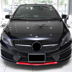 Chrome Silver AMG Style Front Bumper Grille For Mercedes Benz CLA-Class W117 2013-2019 CLA180 CLA200 CLA45 Front Grill Black