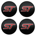 4pcs 56mm 60mm 54mm For Ford Ranger Focus Kuga Mustang Mondeo Fusion Esco Logo Car Wheel Center Hub Cap Rim Cover Emblem Sticker
