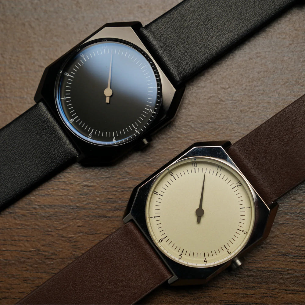 SKU Retro One Pointer Watch for Men luxury high quality Vintage Style Quartz Watch Unique Design Fashion Wristwatch for man men