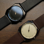 SKU Retro One Pointer Watch for Men luxury high quality Vintage Style Quartz Watch Unique Design Fashion Wristwatch for man men