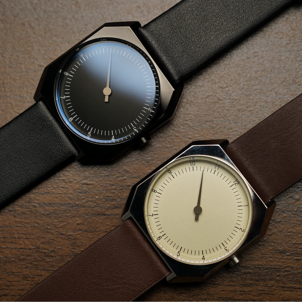 SKU Retro One Pointer Watch for Men luxury high quality Vintage Style Quartz Watch Unique Design Fashion Wristwatch for man men