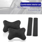 Fashion Couples For Toyota scion XA XB XD IQ TC Car Headrest Neck Pillows Seat Belt Protector Shoulder Pad Auto Accessories
